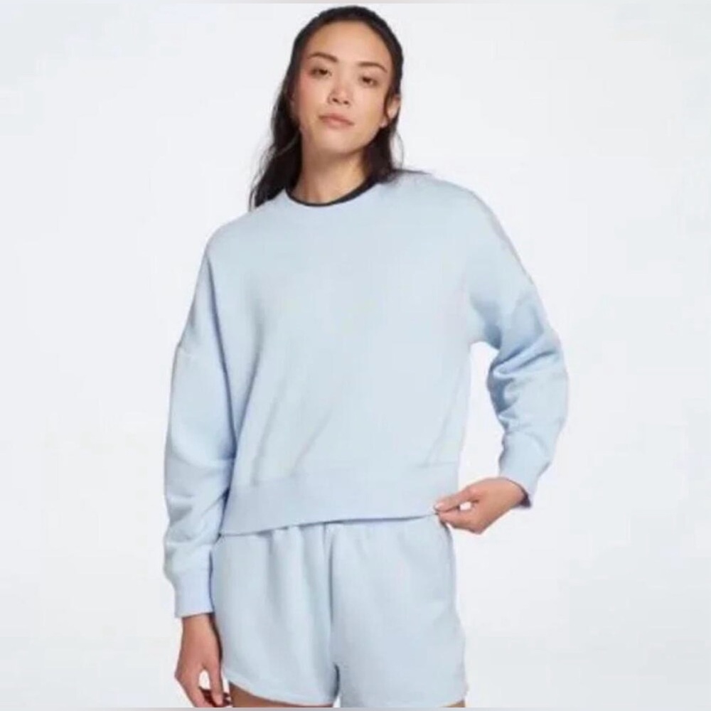 CALIA Women's Soft Scuba Crewneck Sweatshirt M